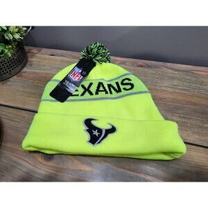 NFL Team Apparel Houston Texans Knit Beanie Hat Cap